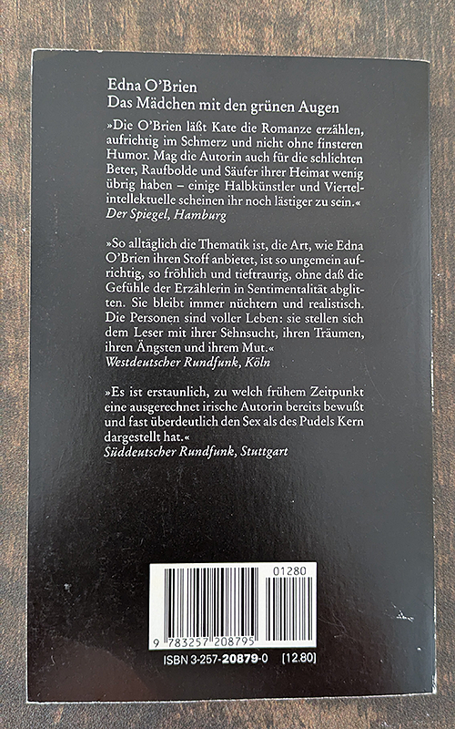 Das Mädchen mit den grünen Augen